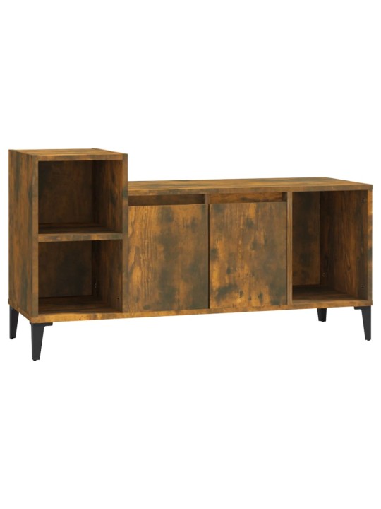 Tv skapītis, ozolkoka krāsa, 100x35x55 cm, inženierijas koks