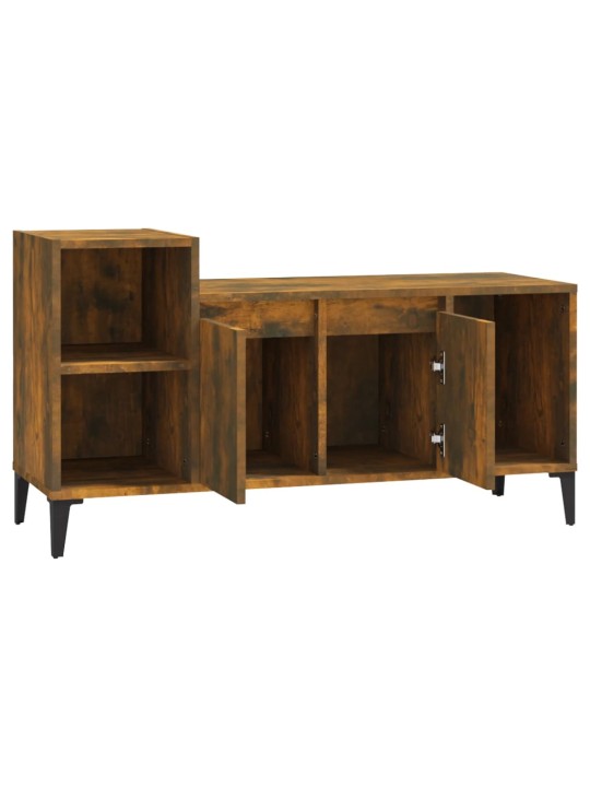 Tv skapītis, ozolkoka krāsa, 100x35x55 cm, inženierijas koks