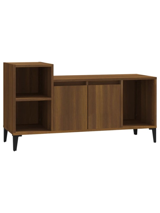 Tv skapītis, ozolkoka krāsa, 100x35x55 cm, inženierijas koks