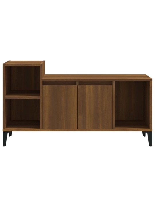 Tv skapītis, ozolkoka krāsa, 100x35x55 cm, inženierijas koks
