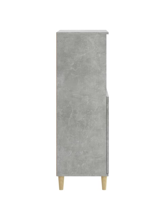Augstais skapītis, betonpelēks, 60x36x110 cm, inženierijas koks