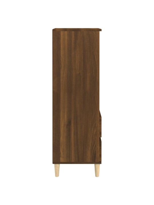 Augstais skapītis, ozola krāsa, 40x36x110 cm, inženierijas koks