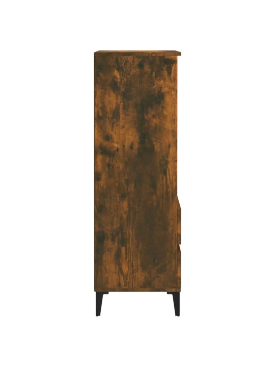 Augstais skapītis, ozola krāsa, 40x36x110 cm, inženierijas koks
