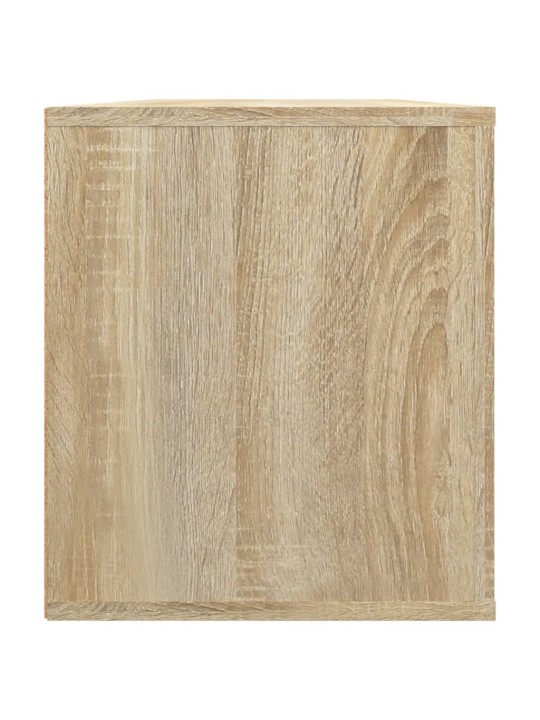 Tv skapītis, ozolkoka krāsa, 100x35x40 cm, inženierijas koks