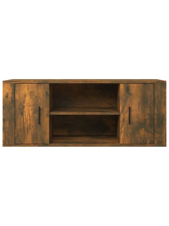 Tv skapītis, ozolkoka krāsa, 100x35x40 cm, inženierijas koks