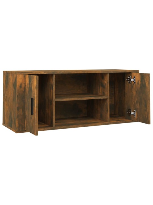 Tv skapītis, ozolkoka krāsa, 100x35x40 cm, inženierijas koks