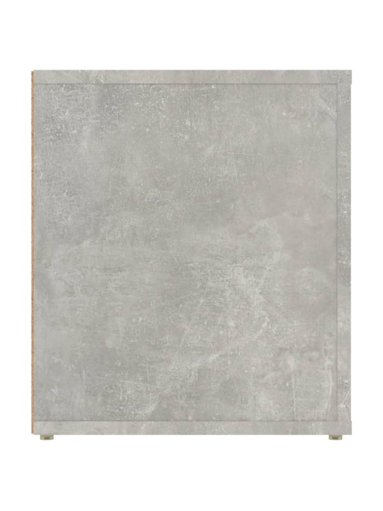 Tv skapītis, betona pelēks, 100x35x40 cm, inženierijas koks