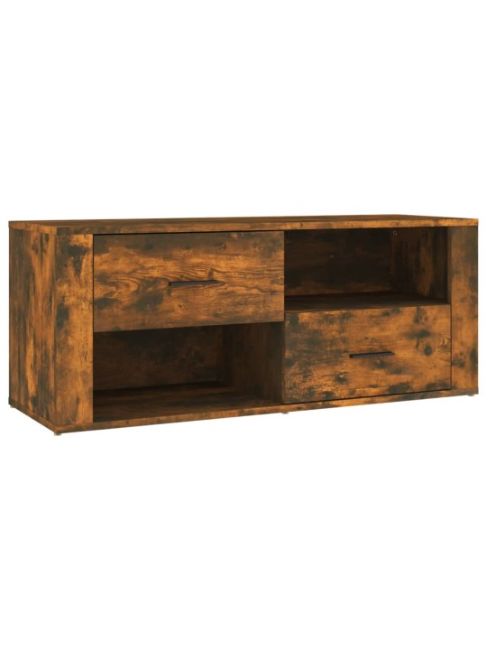 Tv skapītis, ozolkoka krāsa, 100x35x40 cm, inženierijas koks