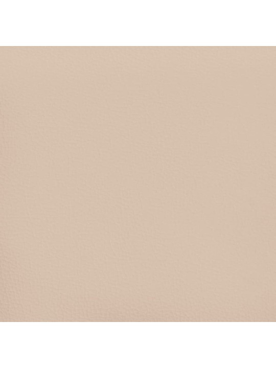 Gultas rāmis, kapučīno krāsa, 90x200 cm, mākslīgā āda