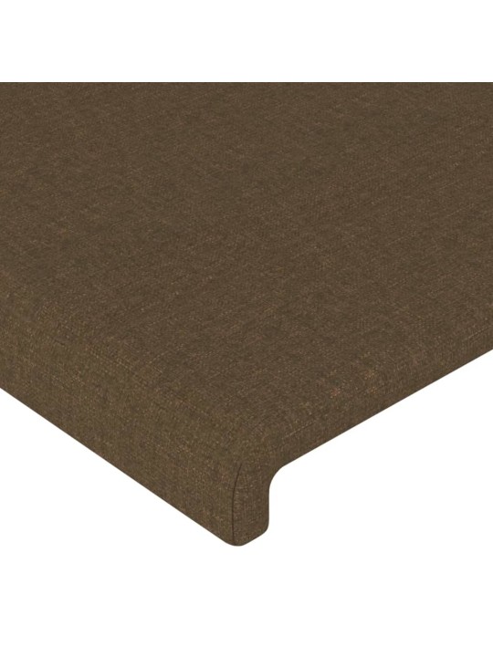 Galvgalis ar malām, 83 x 23 x 78/88 cm, tumši brūns audums