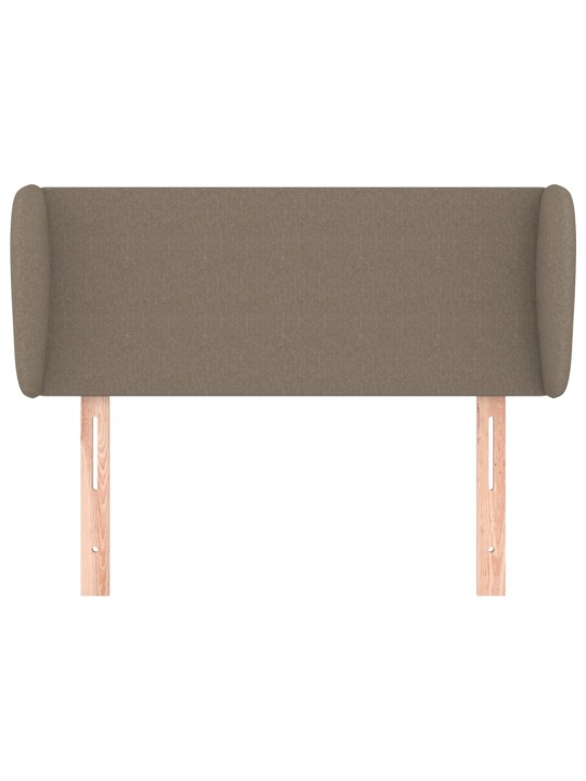 Galvgalis ar malām, 83x23x78/88 cm, pelēkbrūns audums