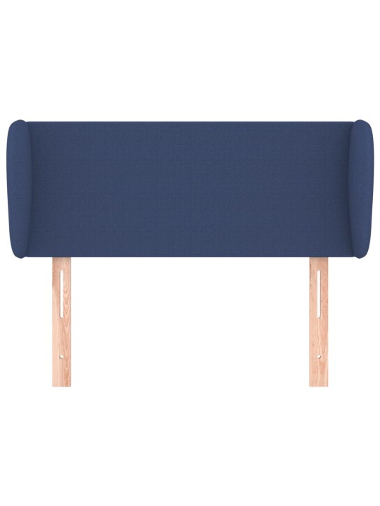 Galvgalis ar malām, 83x23x78/88 cm, zils audums
