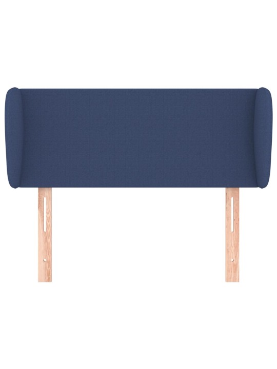 Galvgalis ar malām, 93x23x78/88 cm, zils audums