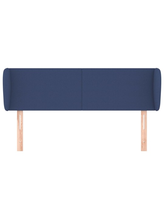 Galvgalis ar malām, 103x23x78/88 cm, zils audums