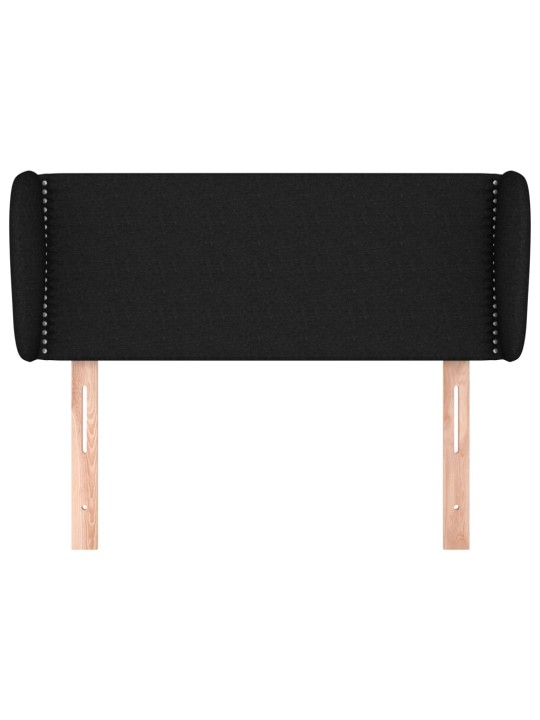 Galvgalis ar malām, 83x23x78/88 cm, melns audums