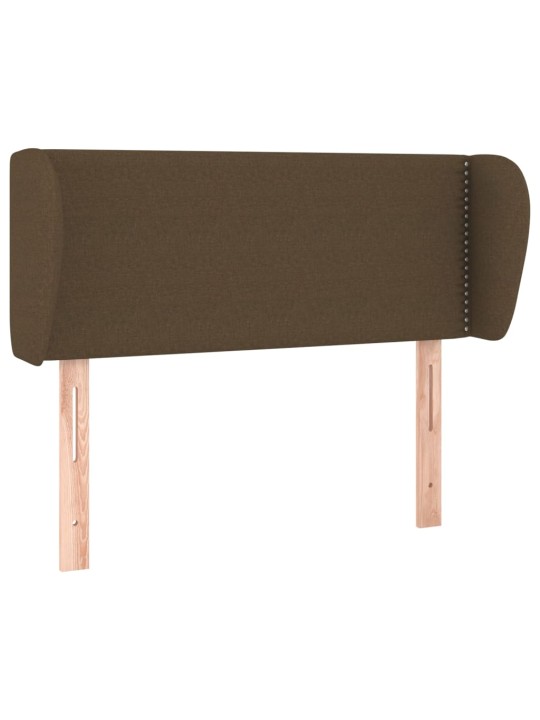 Galvgalis ar malām, 83 x 23 x 78/88 cm, tumši brūns audums
