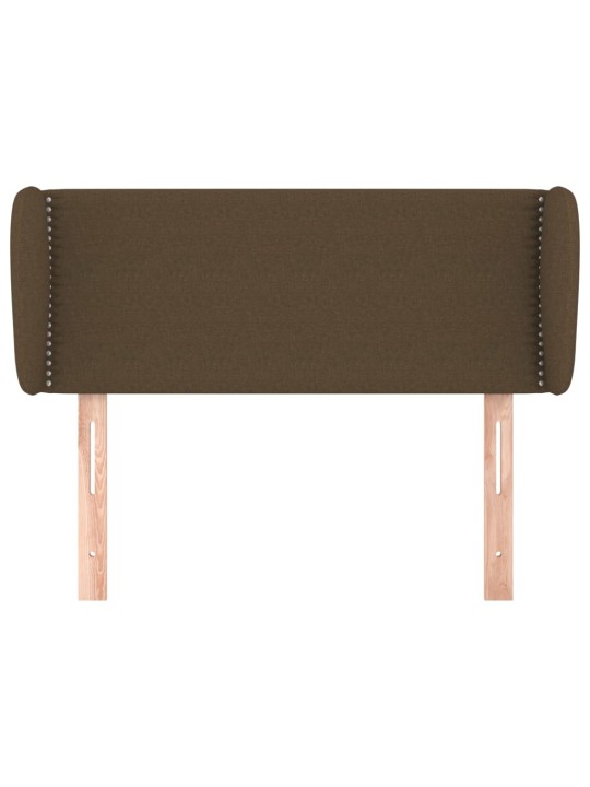 Galvgalis ar malām, 83 x 23 x 78/88 cm, tumši brūns audums