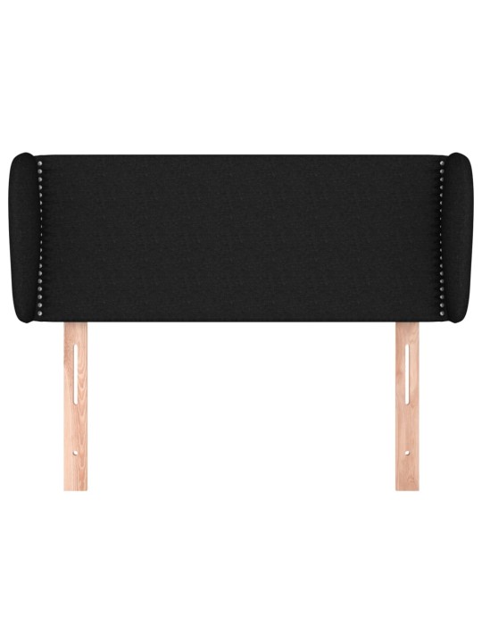 Galvgalis ar malām, 103x23x78/88 cm, melns audums