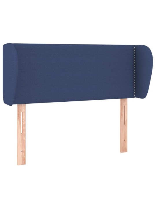 Galvgalis ar malām, 103x23x78/88 cm, zils audums