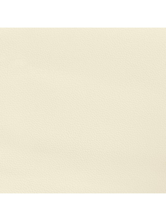 Galvgalis ar malām, 183x23x78/88 cm cm, krēmkrāsas mākslīgā āda