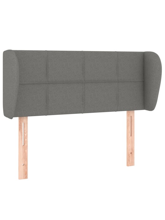Galvgalis ar malām, 83x23x78/88 cm, tumši pelēks audums