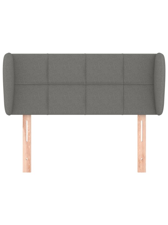 Galvgalis ar malām, 83x23x78/88 cm, tumši pelēks audums