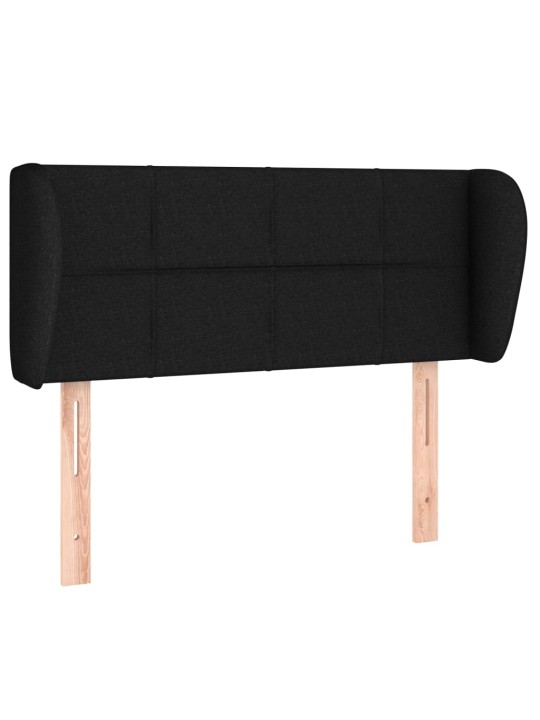 Galvgalis ar malām, 103x23x78/88 cm, melns audums