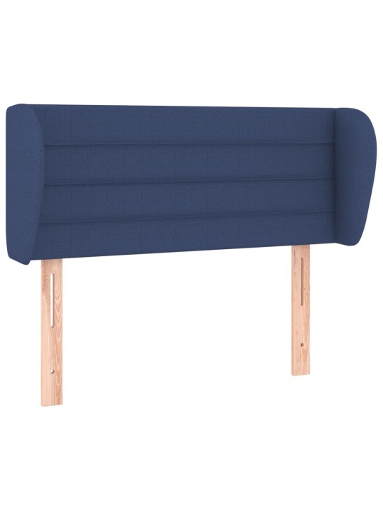 Galvgalis ar malām, 93x23x78/88 cm, zils audums