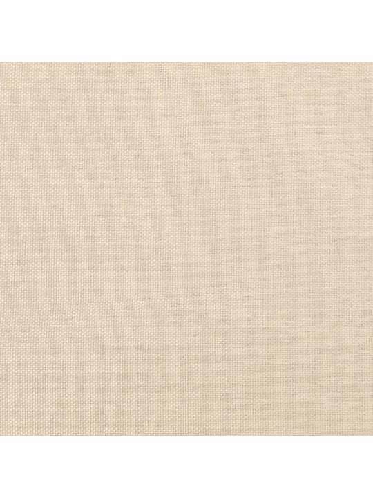 Galvgalis ar malām, 163x23x78/88 cm, krēmkrāsas audums