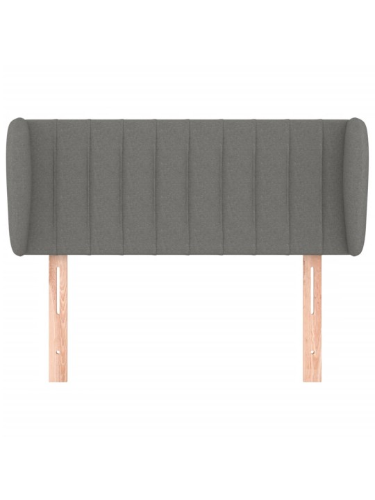Galvgalis ar malām, 83x23x78/88 cm, tumši pelēks audums