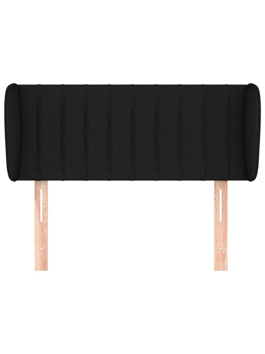 Galvgalis ar malām, 83x23x78/88 cm, melns audums