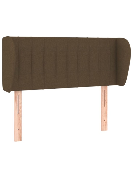 Galvgalis ar malām, 83 x 23 x 78/88 cm, tumši brūns audums