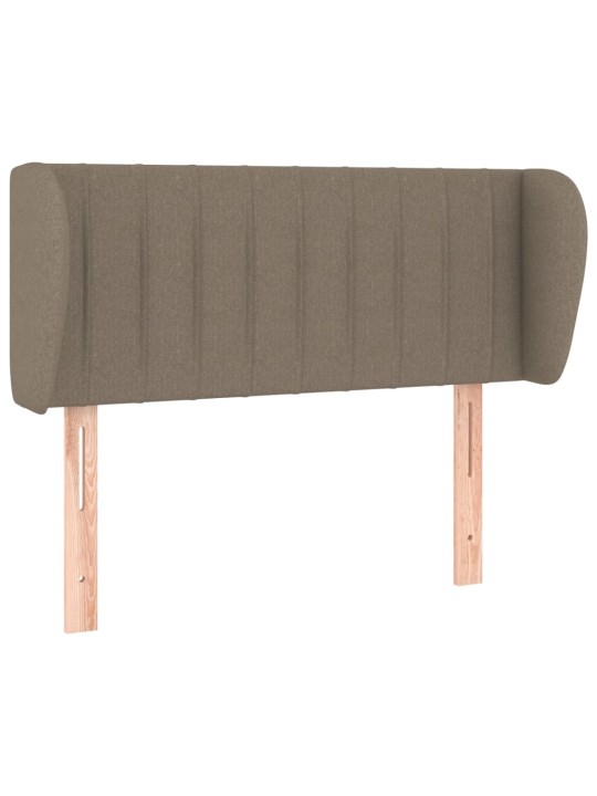 Galvgalis ar malām, 83x23x78/88 cm, pelēkbrūns audums