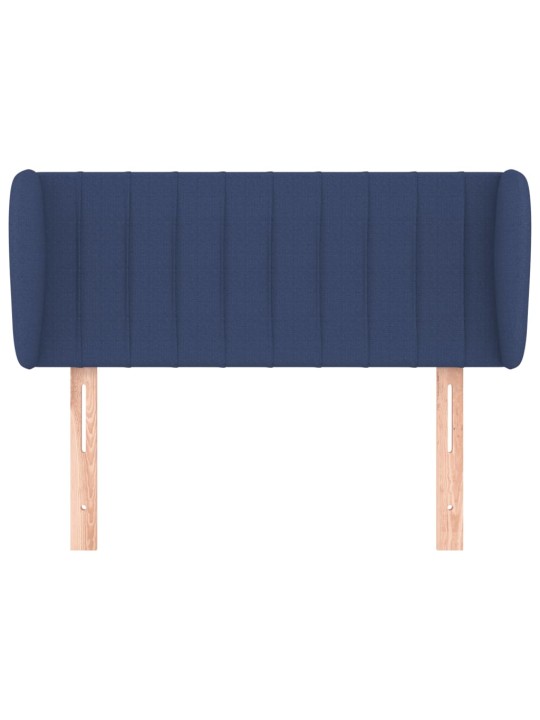 Galvgalis ar malām, 83x23x78/88 cm, zils audums