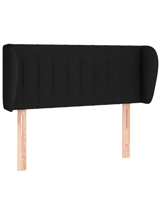 Galvgalis ar malām, 93x23x78/88 cm, melns audums