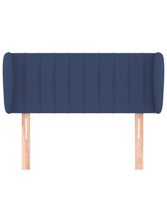Galvgalis ar malām, 103x23x78/88 cm, zils audums