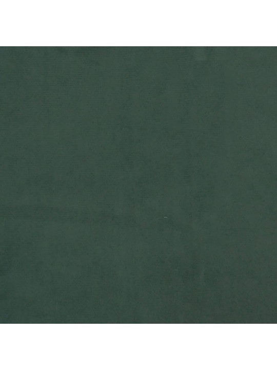 Galvgalis ar malām, 147x23x118/128 cm, tumši zaļš samts