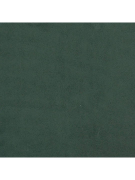 Galvgalis ar malām, 103x23x118/128 cm, tumši zaļš samts