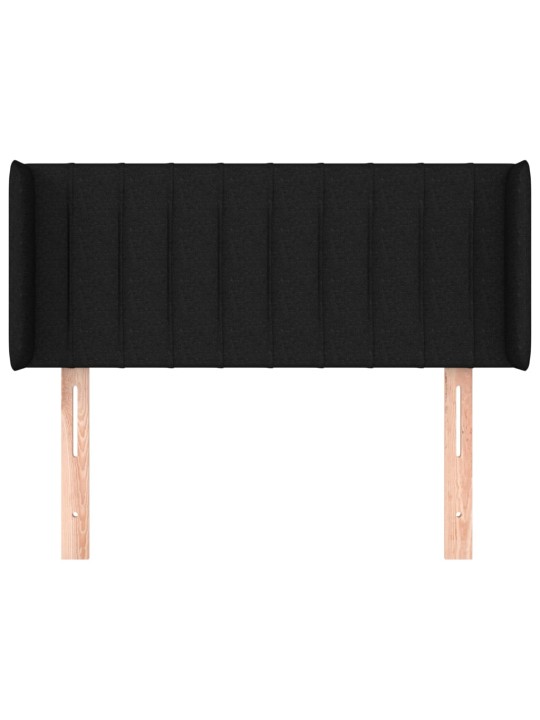 Galvgalis ar malām, 83x16x78/88 cm, melns audums