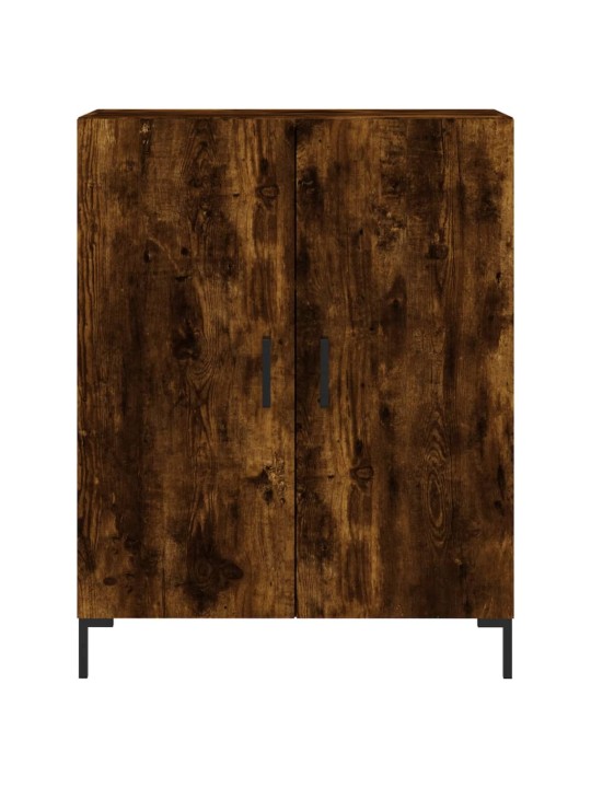 Augstais skapis, ozolkoka, 69,5x34x180 cm, inženierijas koks