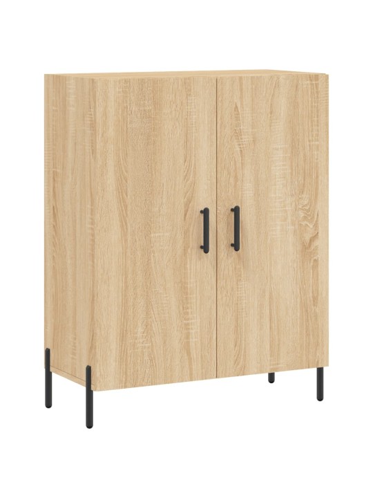 Augstais skapis, ozolkoka, 69,5x34x180 cm, inženierijas koks