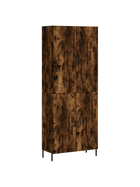Augstais skapis, ozolkoka, 69,5x34x180 cm, inženierijas koks