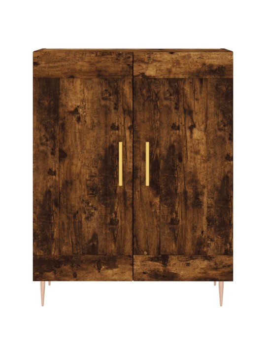 Augstais skapis, ozolkoka, 69,5x34x180 cm, inženierijas koks