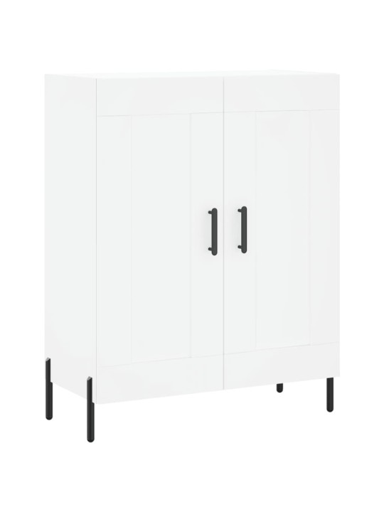Augstais skapis, balts, 69,5x34x180 cm, inženierijas koks