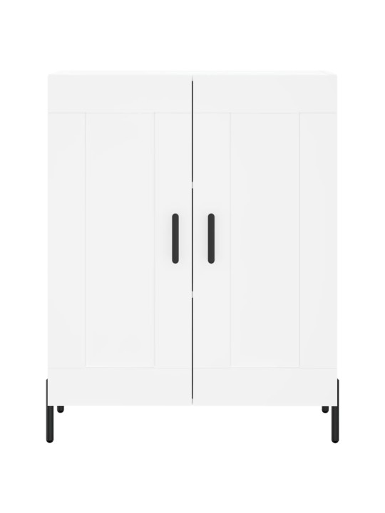 Augstais skapis, balts, 69,5x34x180 cm, inženierijas koks