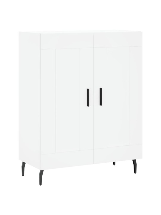 Augstais skapis, balts, 69,5x34x180 cm, inženierijas koks