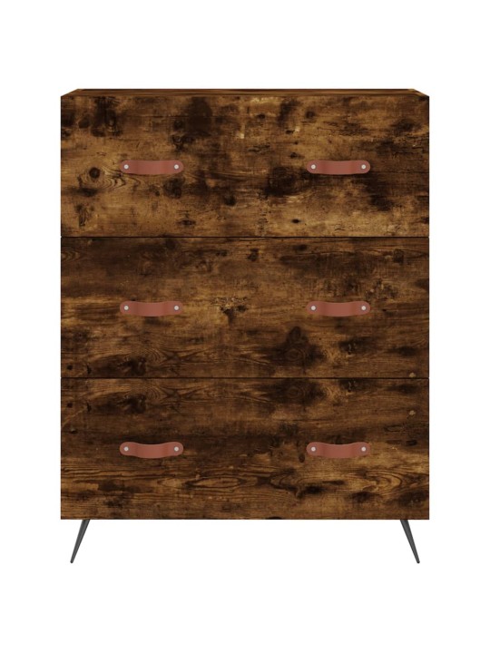 Augstais skapis, ozolkoka, 69,5x34x180 cm, inženierijas koks