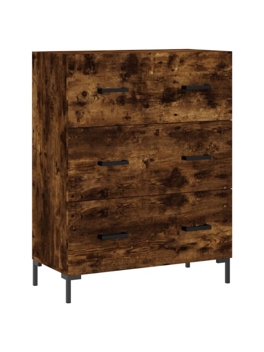 Augstais skapis, ozolkoka, 69,5x34x180 cm, inženierijas koks