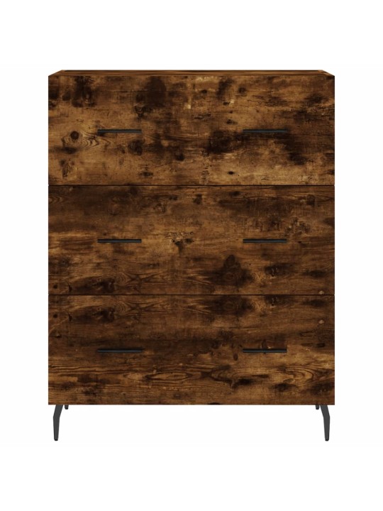 Augstais skapis, ozolkoka, 69,5x34x180 cm, inženierijas koks