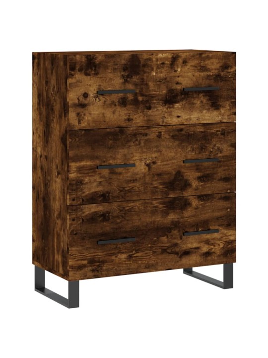Augstais skapis, ozolkoka, 69,5x34x180 cm, inženierijas koks
